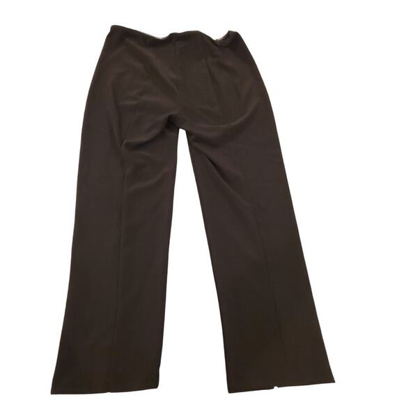 Joseph Ribkoff stretchy pants trouser small split hem so cute! size 12 - Picture 5 of 6